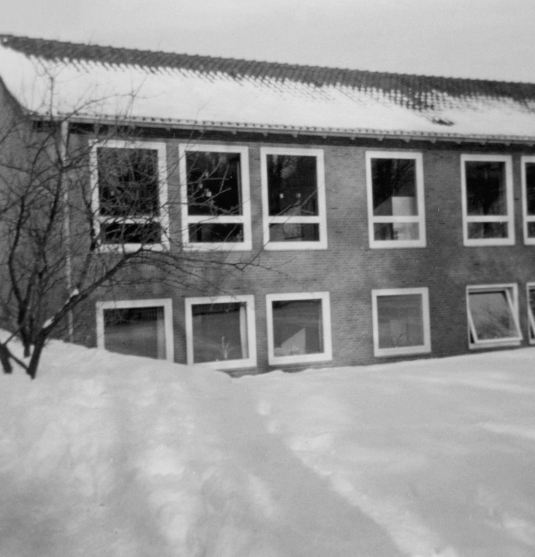Die Immenhof-Schule um 1966.