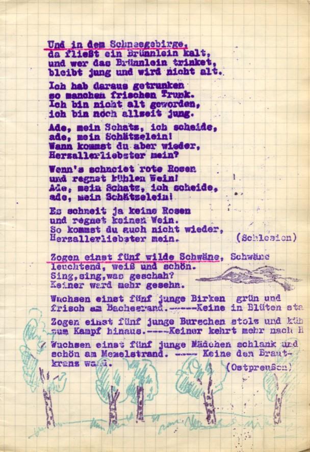 Liederheft Seite 3