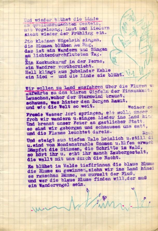 Liederheft Seite 4