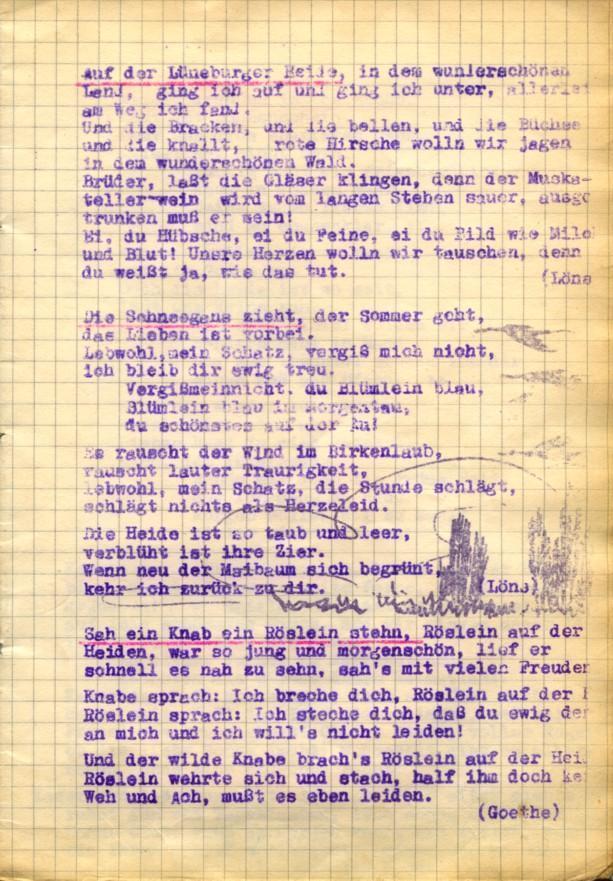 Liederheft Seite 6