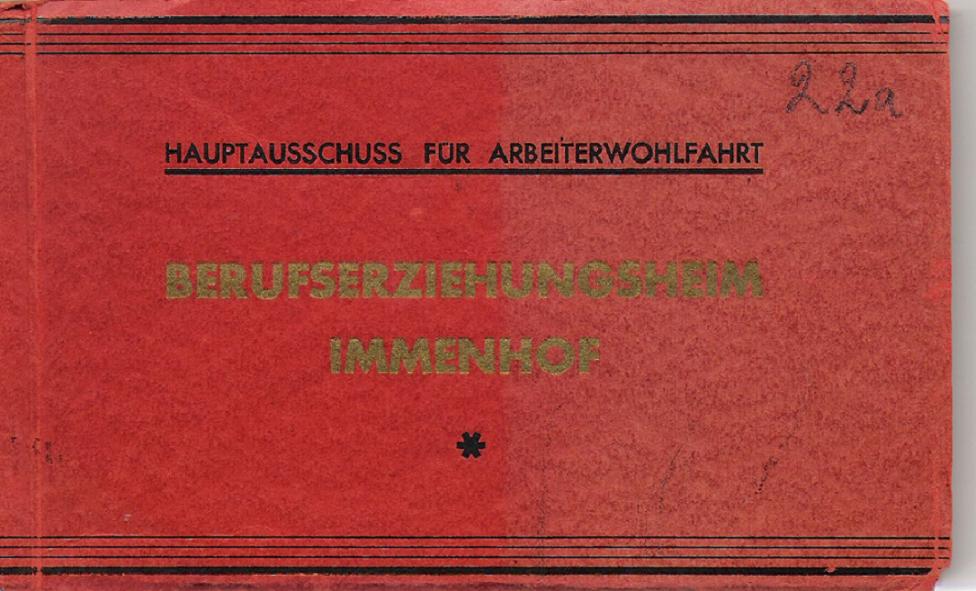 Einband - Postkartenalbum