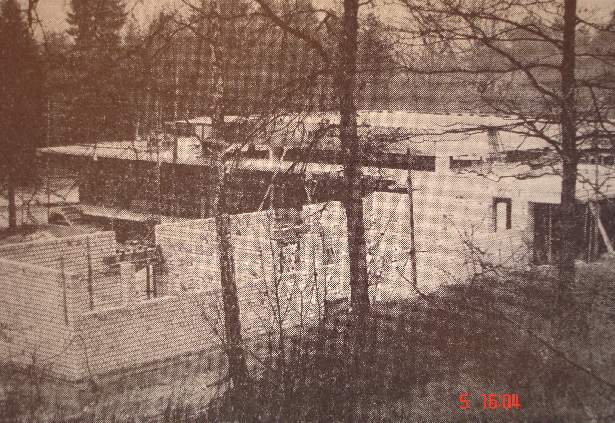 Wirtschaftsgeb. - 1972 - Bauphase