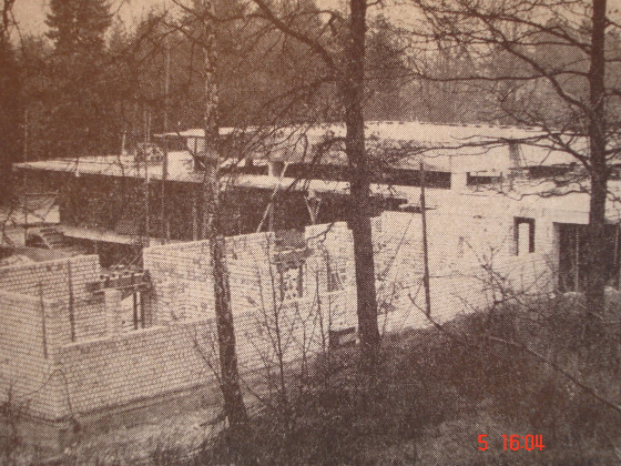 Wirtschaftsgeb. - 1972 - Bauphase