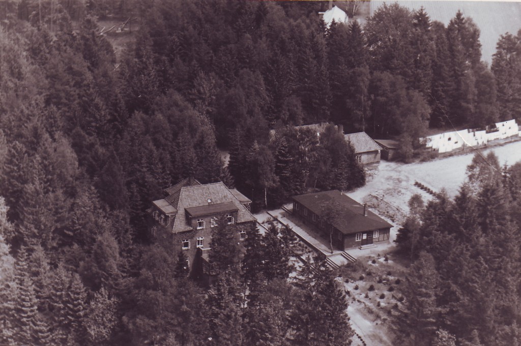 Waldhaus, Tannenhecke, Wäscherei + Sonnenhaus alt - 1950 ( ca )