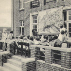 Unterrricht im Waldhaus